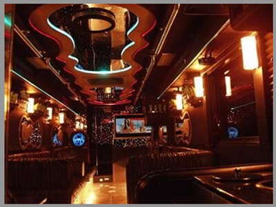 VIP 40 Passenger Limo Bus